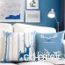 Oreiller  lombaire  taie d'oreiller Hug en lin de coton bleu  bureau de coussin de canapé de salon américain Size : 45CM  Style : D - B07VK7M1RG